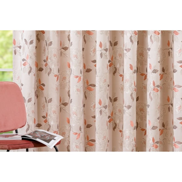 Béžový záves 300x245 cm Fedora – Mendola Fabrics-image-1