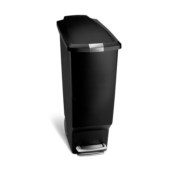 Pedálový plastový odpadkový kôš 40 l - simplehuman-image-2