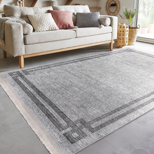 Svetlosivý koberec 160x230 cm – Mila Home-image-2
