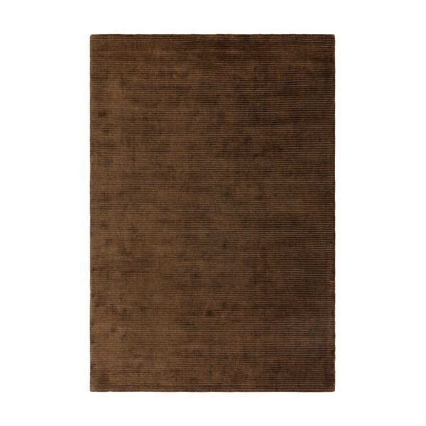 Tmavohnedý ručne tkaný koberec 160x230 cm – Asiatic Carpets