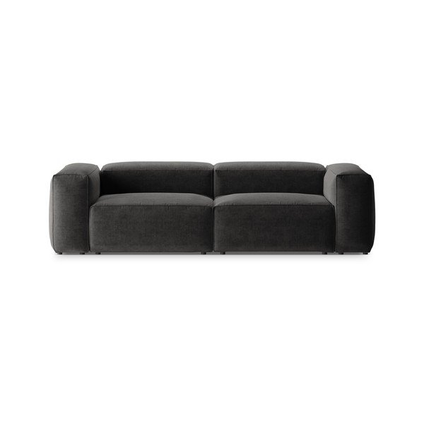 Tmavosivá pohovka 264 cm Bergamo – Cosmopolitan Design