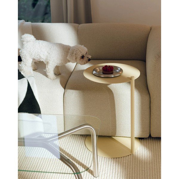 Oceľový okrúhly odkladací stolík 41x40 cm Ande – noo.ma-image-3