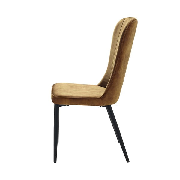 Žltá jedálenská stolička Unique Furniture Hudson-image-2