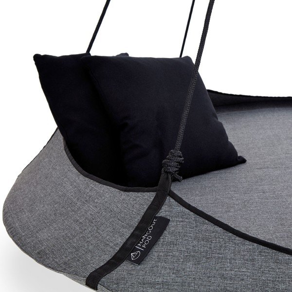 Sivá záhradná hojdačka - Hangout Pod-image-1