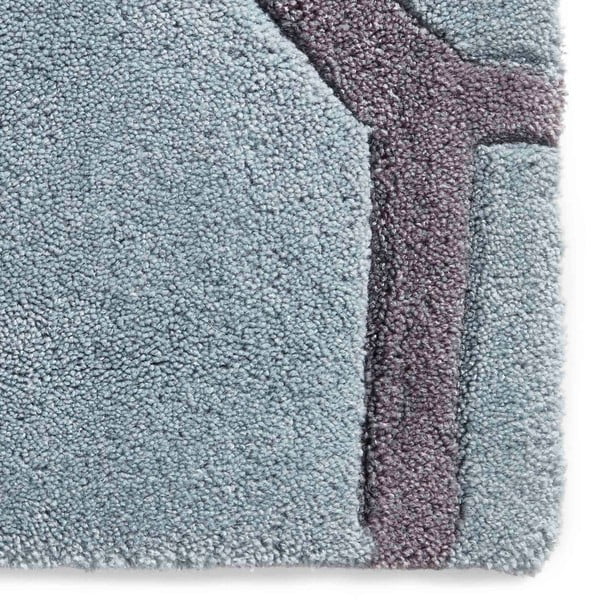 Modro-sivý Koberec Think Rugs Tile, 120 × 170 cm-image-4