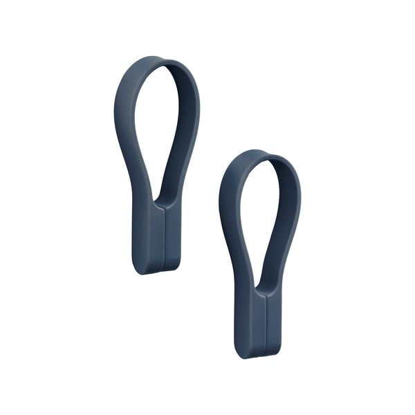 Modré silikónové pútko 2 ks Loop – Zone