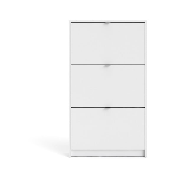 Biela výklopná skrinka na topánky Shoes – Tvilum-image-2