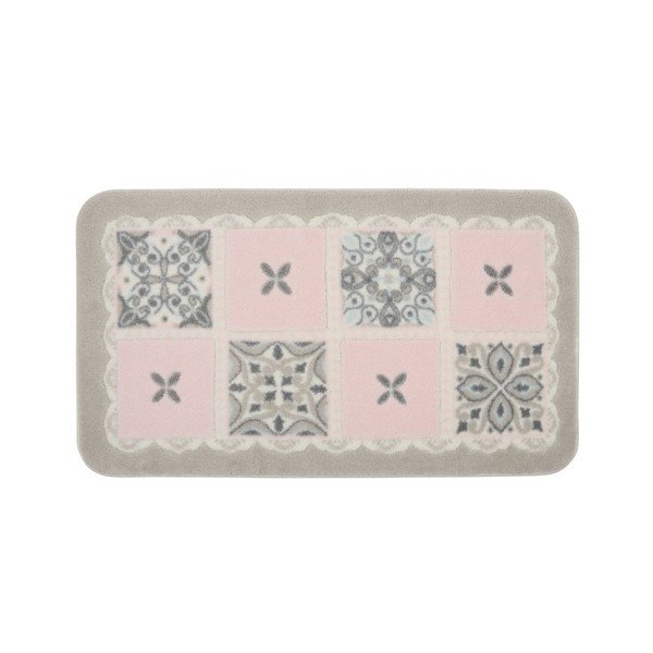 Sada 2 kúpeľňových predložiek Confetti Bathmats Ceramic Pink-image-1