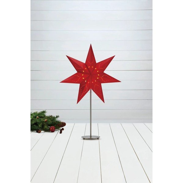 Červená vianočná svetelná dekorácia Saturnus – Markslöjd-image-1