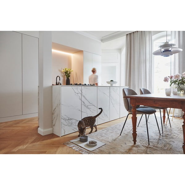 Porcelánová miska pre mačku ø 14 cm Fresco Nougat S – MiaCara-image-1