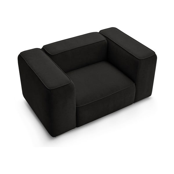 Čierne kreslo Zephyr – Bobochic Paris-image-4