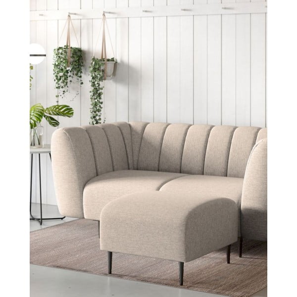 Béžová podnožka Shel – Ghado-image-1