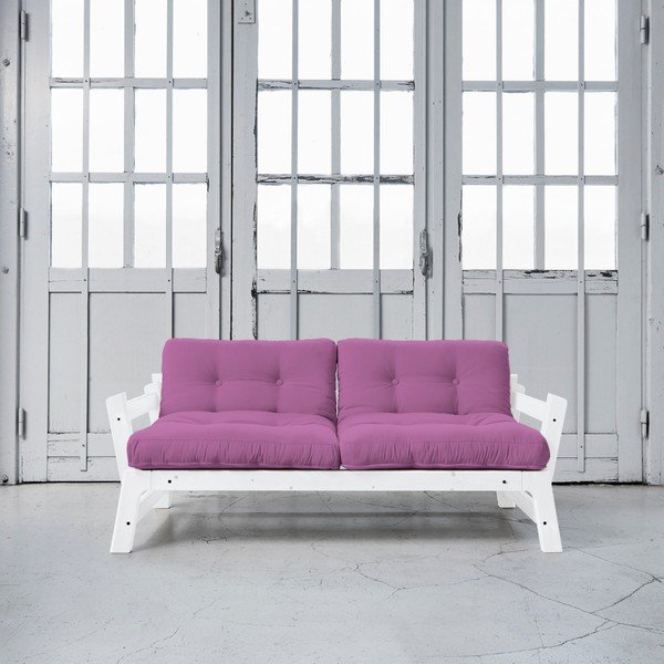 Variabilná pohovka Karup Step White/Taffy Pink-image-1
