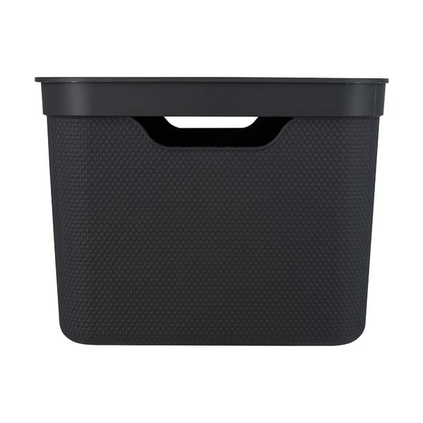 Plastový úložný box s vekom Deco - Rotho-image-2