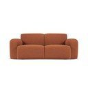 Hnedá pohovka z textílie bouclé 170 cm Molino – Micadoni Home
