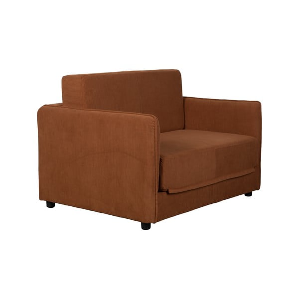 Oranžovohnedé kreslo Jopie – White Label