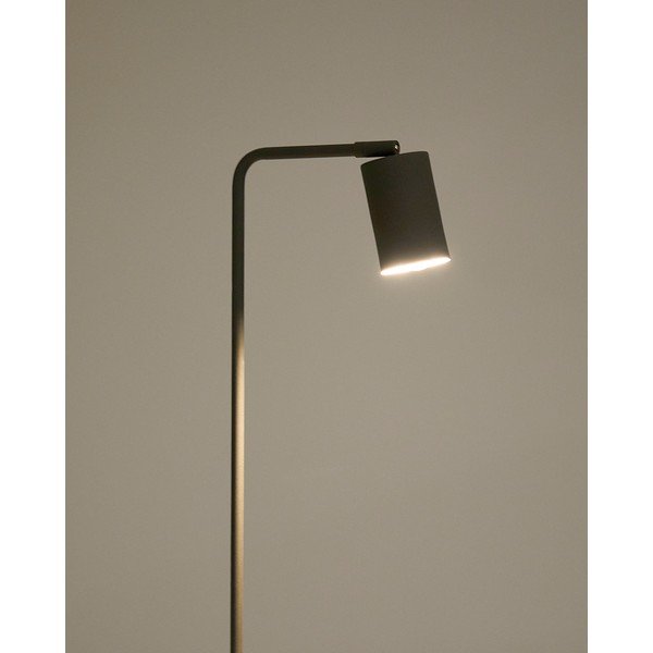 Čierna stojacia lampa (výška  147 cm) Manie – Kave Home-image-1