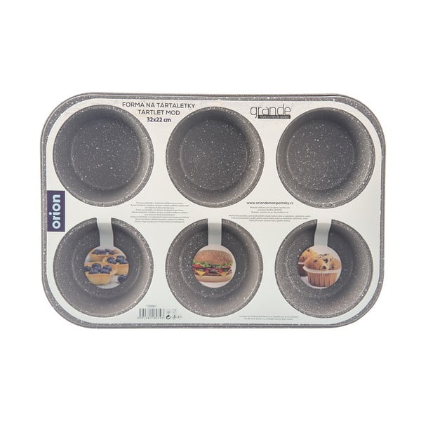 Kovová forma na pečenie muffinov 22x32 cm Grande – Orion-image-2