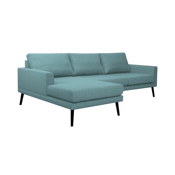 Modrá rohová pohovka Windsor & Co Sofas Rigel, ľavý roh-image-1