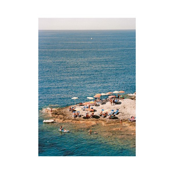 Plagát 30x40 cm Ponza Tangerine – Anna Pihan – The Poster Club