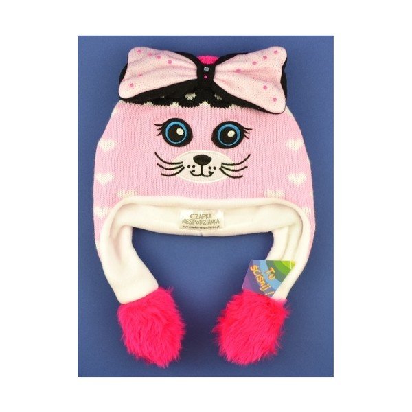 Dievčenská čapica Kitty