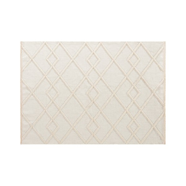 Krémový prateľný koberec 80x145 cm Lena – Webtappeti