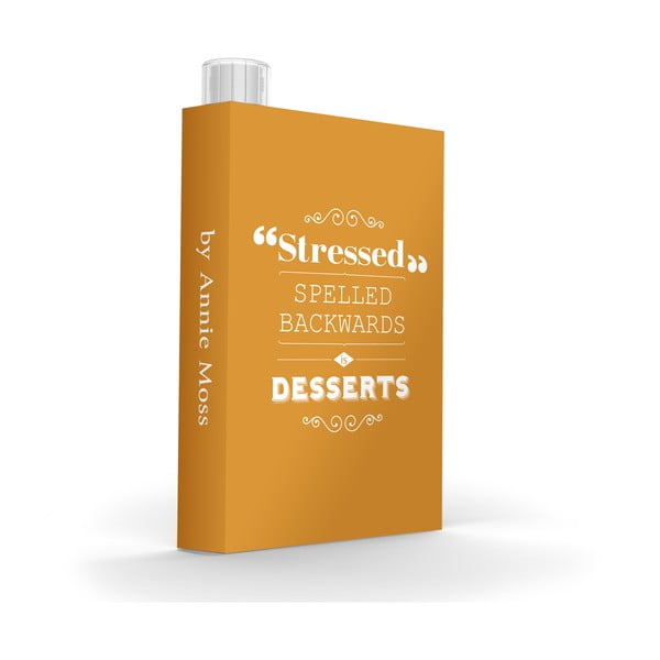 Skladná fľaša My Discreet Stressed, 475 ml