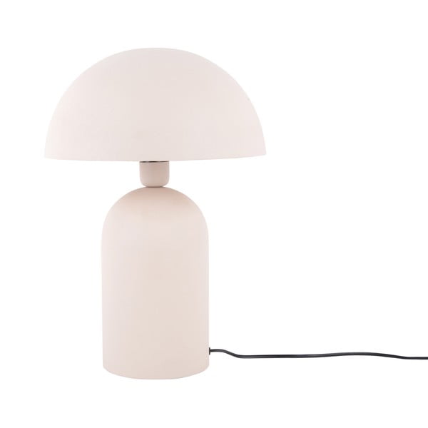 Krémová stolová lampa (výška 43 cm) Boaz – Leitmotiv