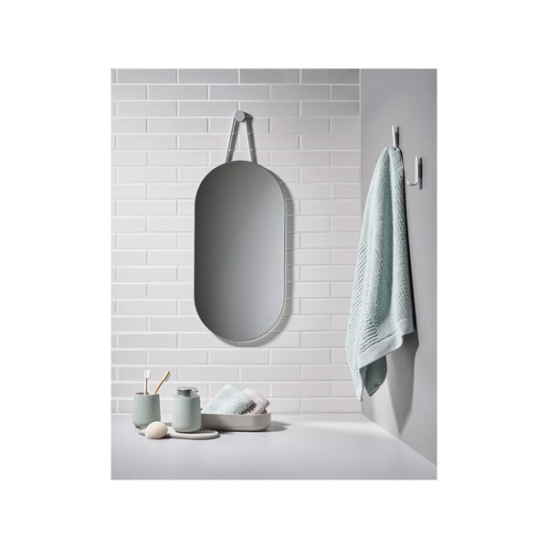 Sivé nástenné zrkadlo Zone A-series, 30 x 60 cm-image-1