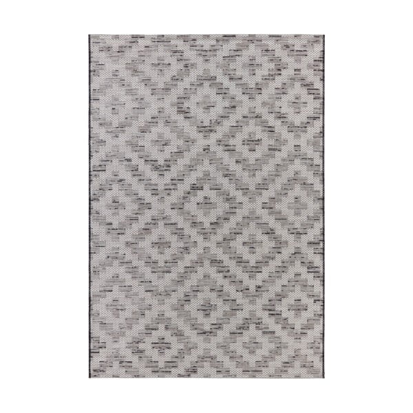 Krémovo-sivý koberec Elle Decoration Curious Creil, 192 × 290 cm