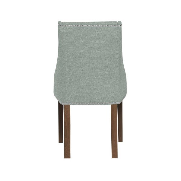 Mentolovozelená stolička s tmavohnedými nohami Ted Lapidus Maison Patchouli-image-4