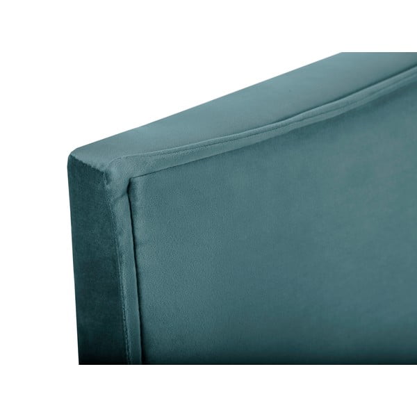 Čelo postele v petrolejovej farbe 200x120 cm Natalia – Milo Casa-image-4
