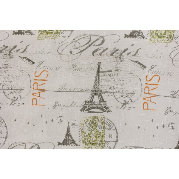 Bielo-sivá záclona 140x245 cm Tour – Mendola Fabrics-image-4