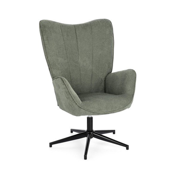 Zelené otočné kreslo Inas – Bizzotto