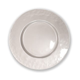 Sklenený tanier v striebornej farbe Brandani Sottopiatto, ⌀ 32 cm