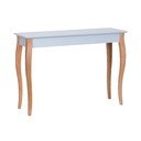 Svetlosivý odkladací stolík Ragaba Console, dĺžka 105 cm
