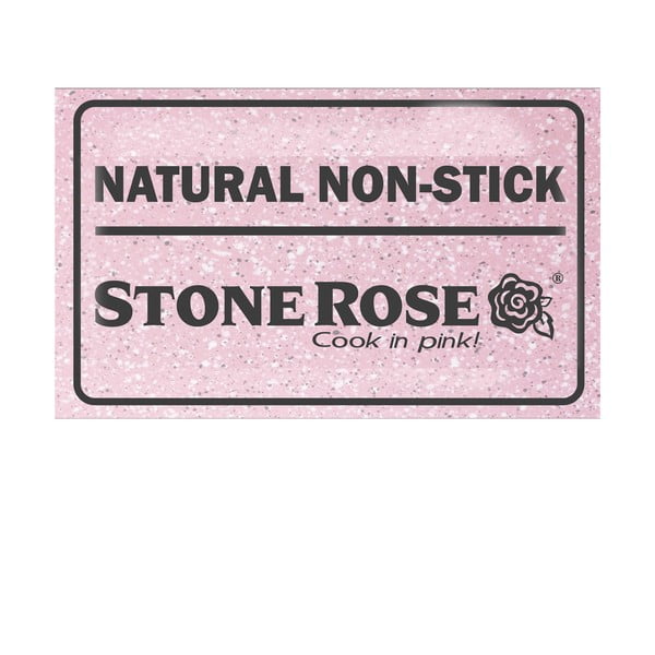 Ružový hrniec s pokrievkou Bisetti Stonerose Casseruola, ø 24 cm-image-2