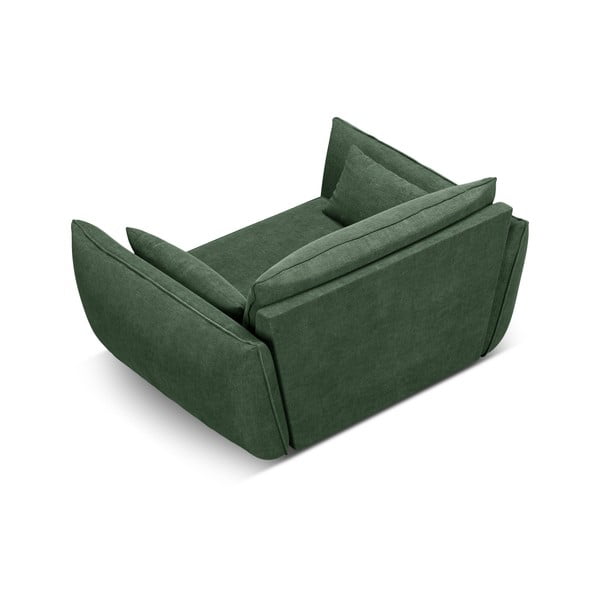 Tmavozelené kreslo Vanda - Mazzini Sofas-image-3