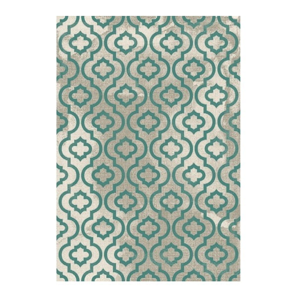Modrý koberec Webtapetti Evergreen, 92 x 152 cm