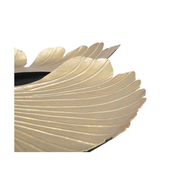 Dekorácia v zlatej farbe Mauro Ferretti Double Leaf, 40 × 32 cm-image-4