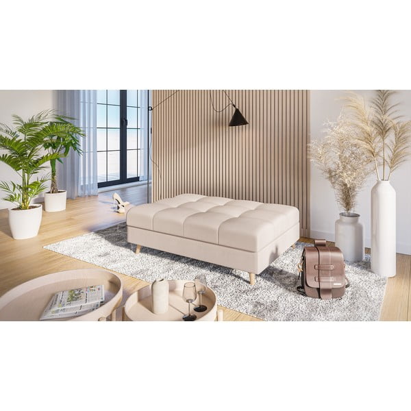 Krémovobiela podnožka Ariella – Ropez-image-1