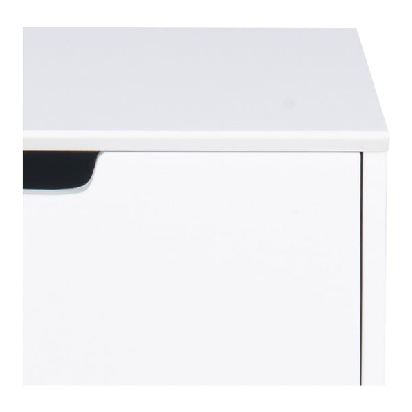 Biely nočný stolík Actona Mitra, 40 x 30 cm-image-3