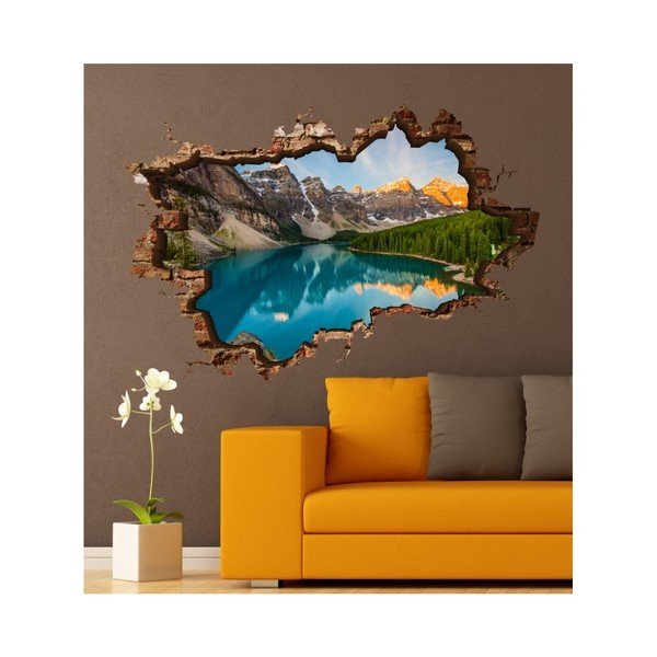 Nástenná samolepka 3D Art Els, 70 × 45 cm
