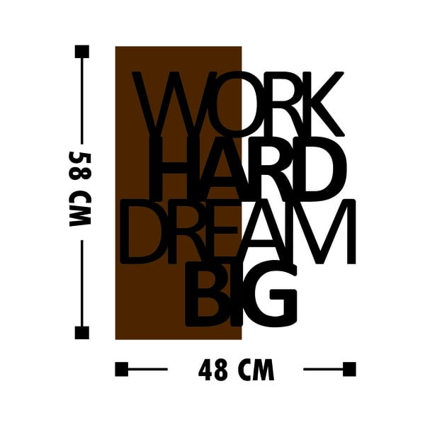 Nástenná dekorácia Wallity Dream Big-image-4