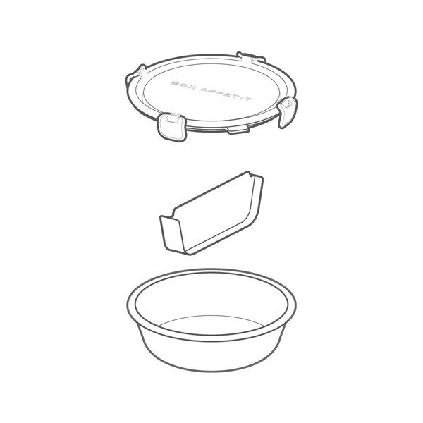 Desiatový box Black Blum Lunch Box, 660 ml-image-3