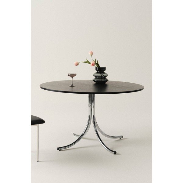 Kovový okrúhly jedálenský stôl ø 130 cm Chipley – Jotex-image-2