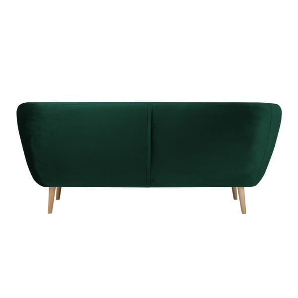 Zelená trojmiestna pohovka Mazzini Sofas Benito-image-4