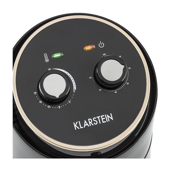 Čierna horkovzdušná fritéza Klarstein Wel Air Fry-image-1