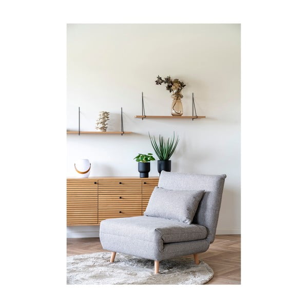 Svetlohnedá sklenená váza (výška 31 cm) – House Nordic-image-4