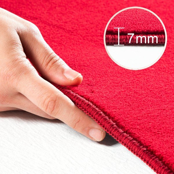 Červený prateľný koberec 80x150 cm Sky – Ayyildiz Carpets-image-2